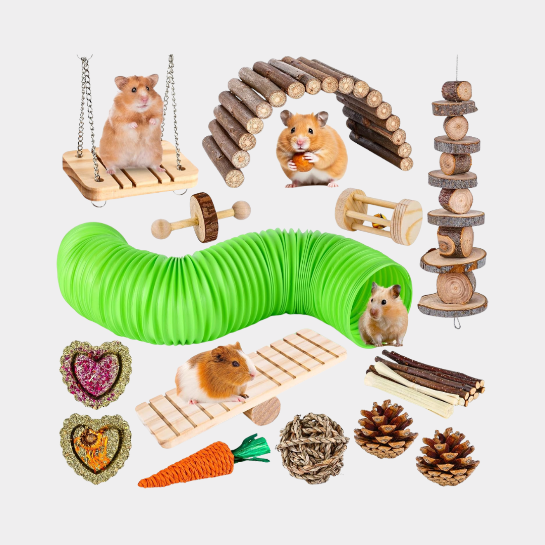 VESPRO Hamster Toys Set