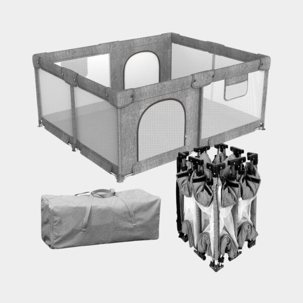 Foldable Baby Playpen with Gate
